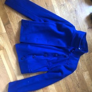 Kenneth Cole Royal Blue Short Peacoat